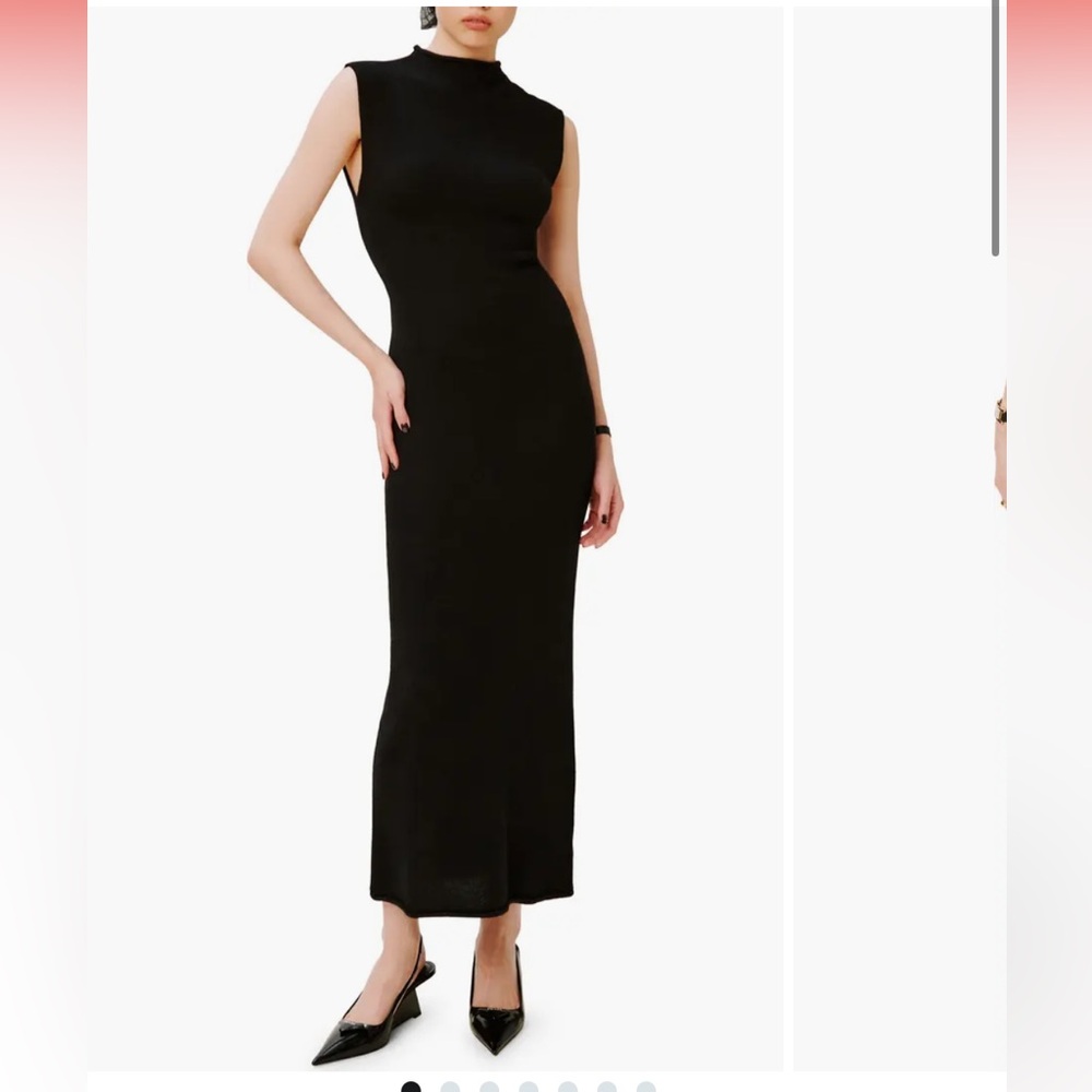NWT Corbetta Funnel Neck Recycled Cashmere & Wool Blend Sweater Dress